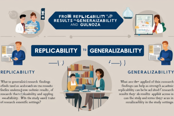 From Replicability to Generalizability and Gulnoza