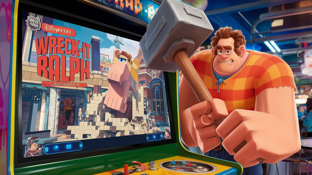 Wreck-It Ralph Videogame Yikes How Depressing